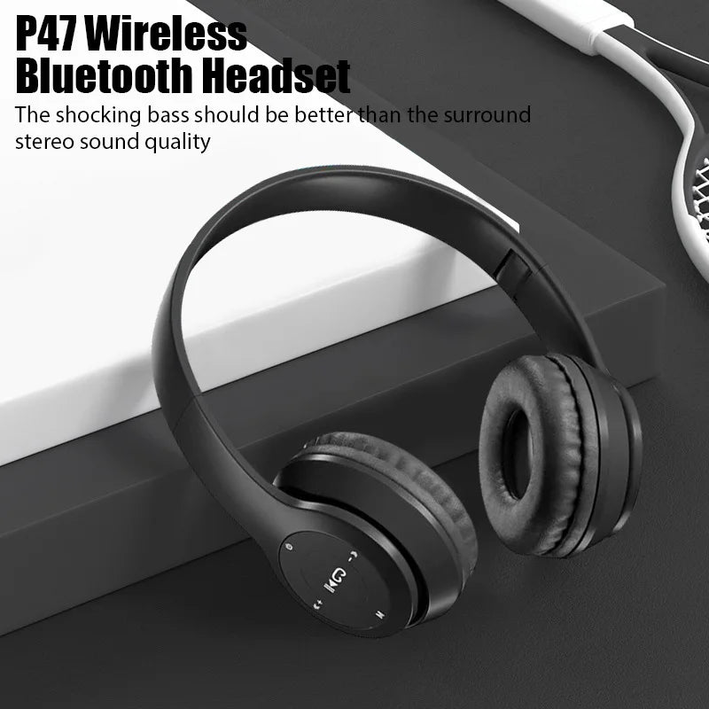 Wireless Over-Ear Sports & Gaming Earphones