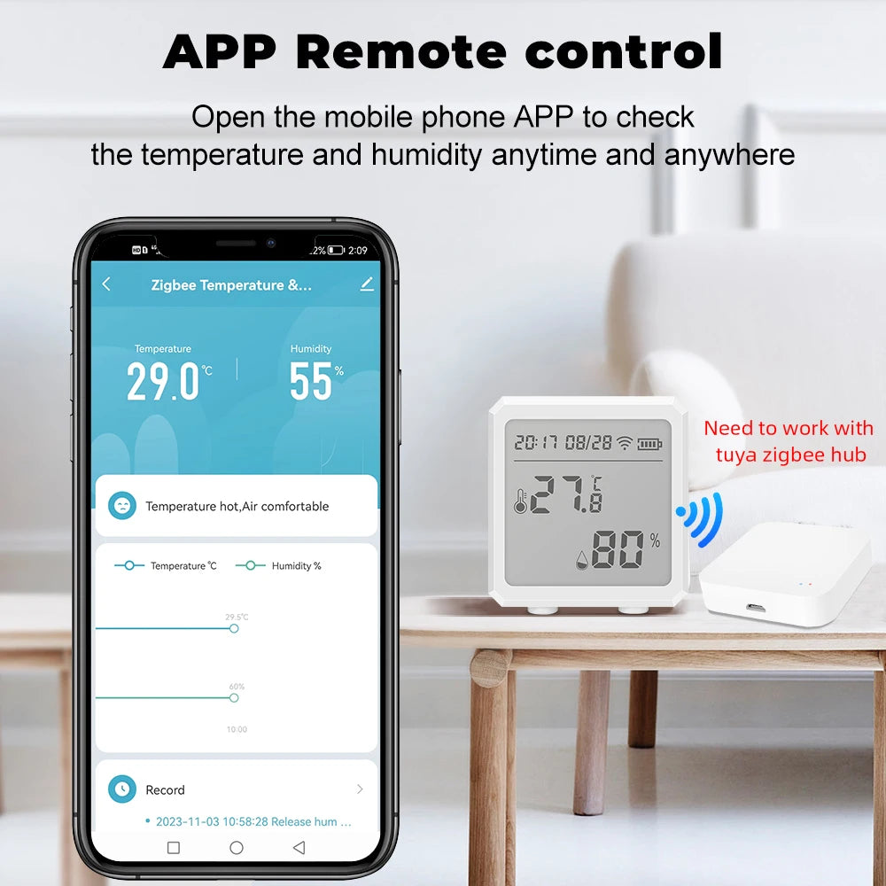 Zigbee Temperature Humidity Sensor