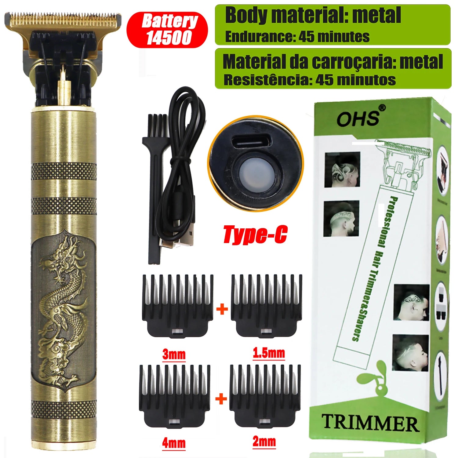 Vintage T9 Cordless Hair Cutting Machine