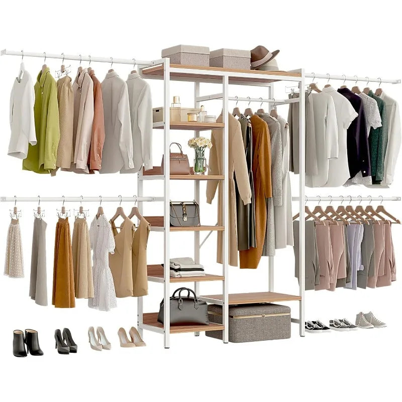 Adjustable Heavy-Duty Closet Organizer System