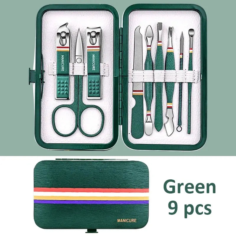 6-18Pcs Portable Manicure Sets