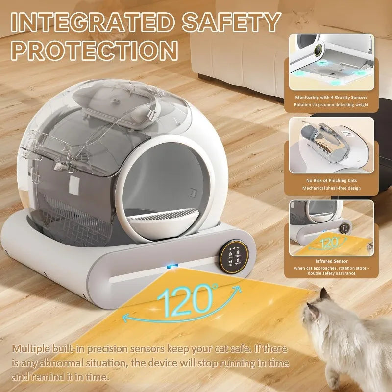 Self-Cleaning Automatic Litter Box
