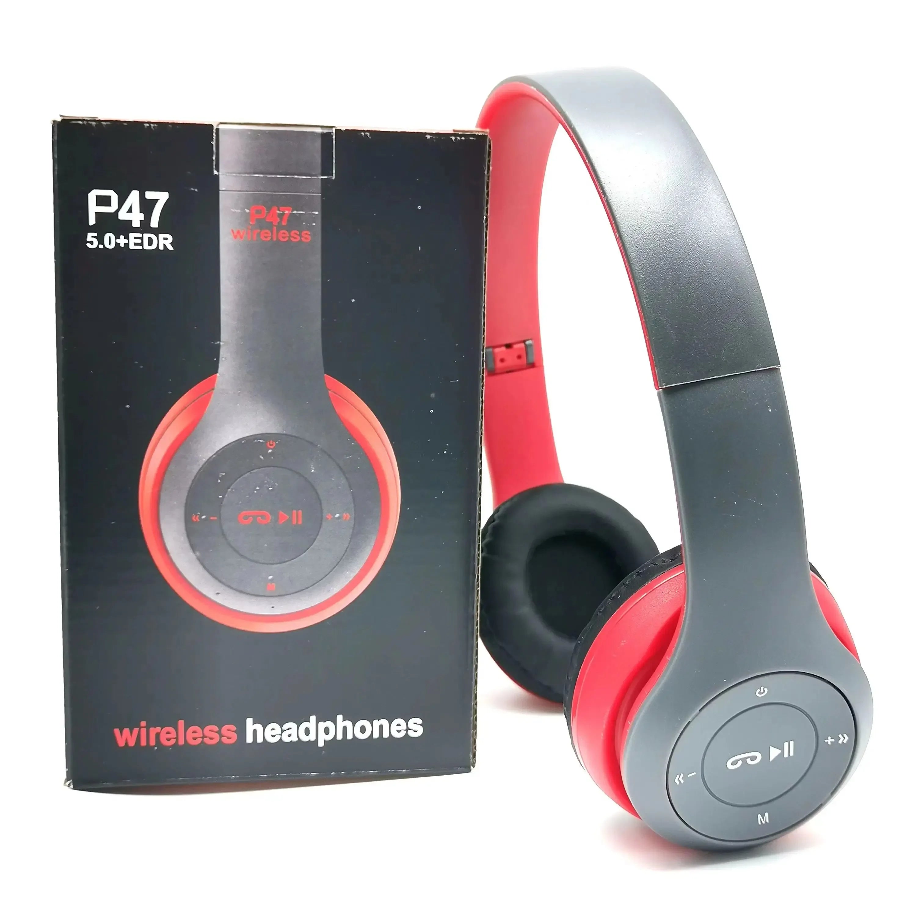 P47 Bluetooth 5.0 Wireless Headphones