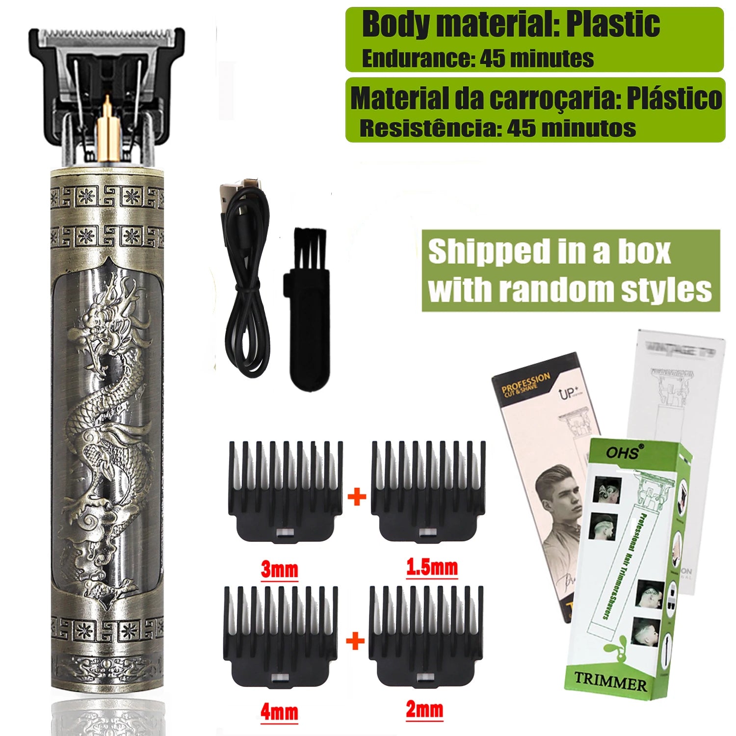Beard Shaving Body Hair Trimmer