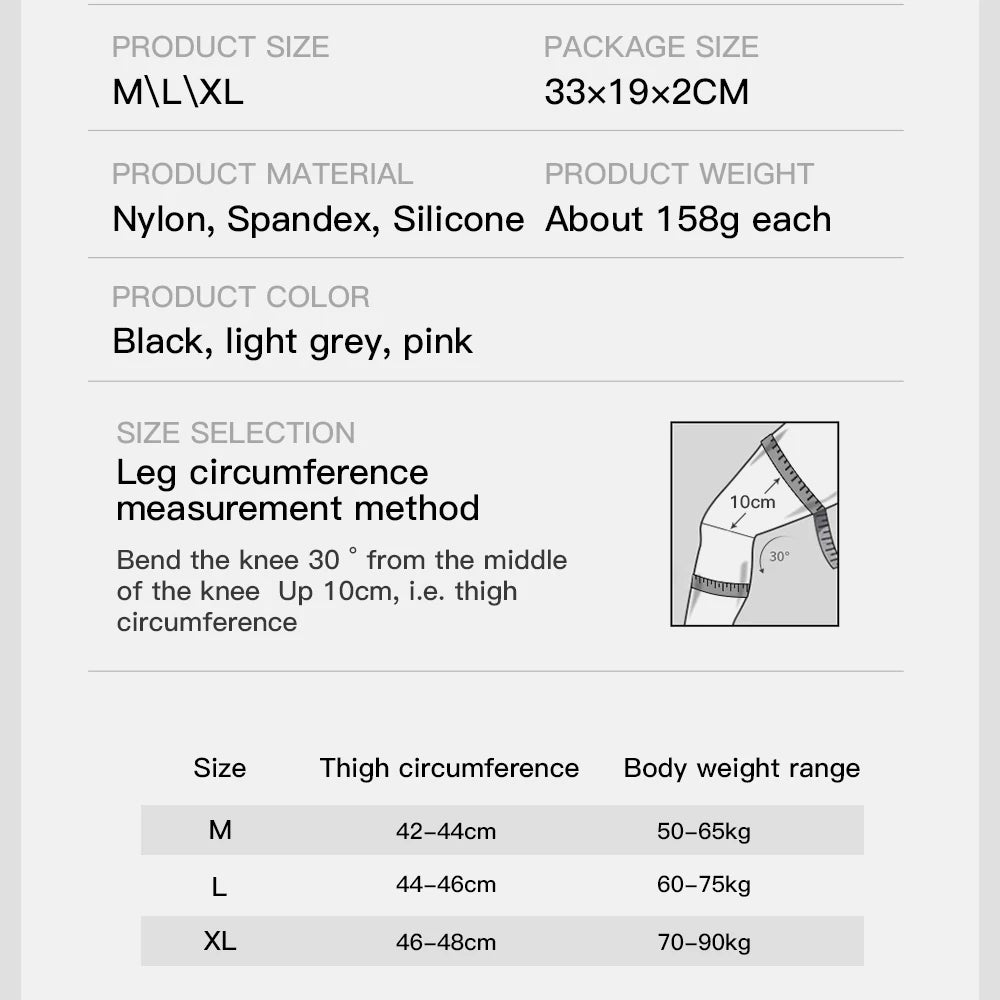 Professional Knee Support Compression Sleeve