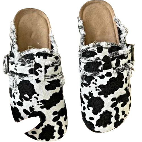 Flat Heel Round Toe Canvas Loafer