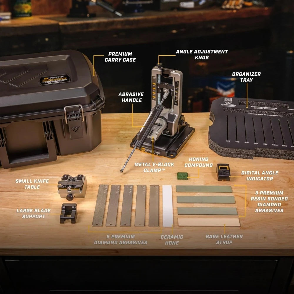 Professional Precision Adjust Elite Knife Sharpener Kit