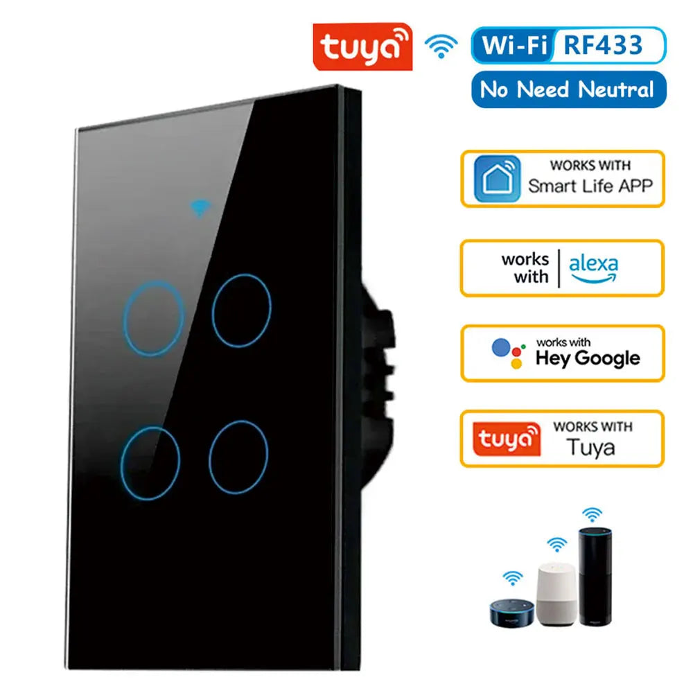 WiFi Smart Touch Sensor LED Light Switch
