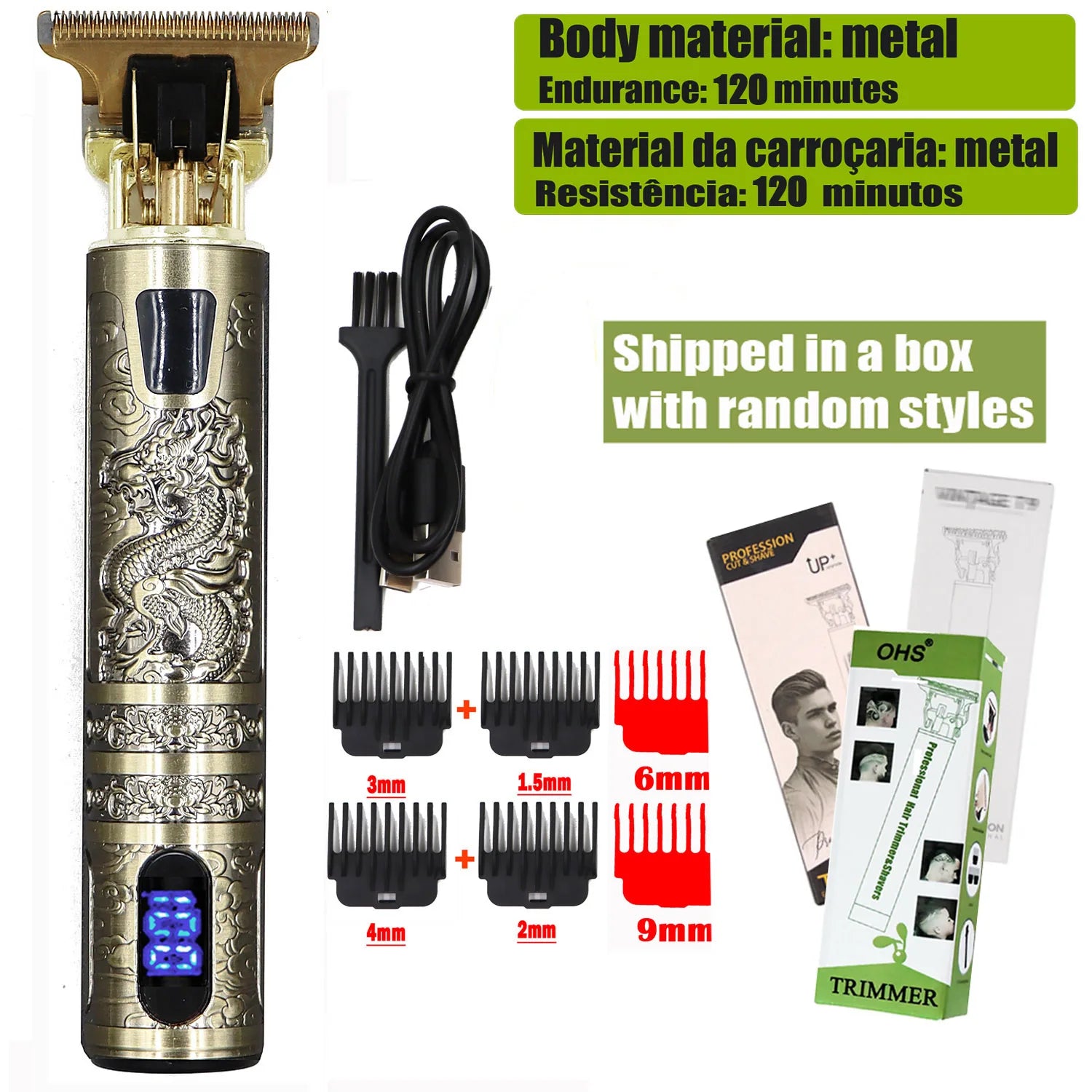 Beard Shaving Body Hair Trimmer