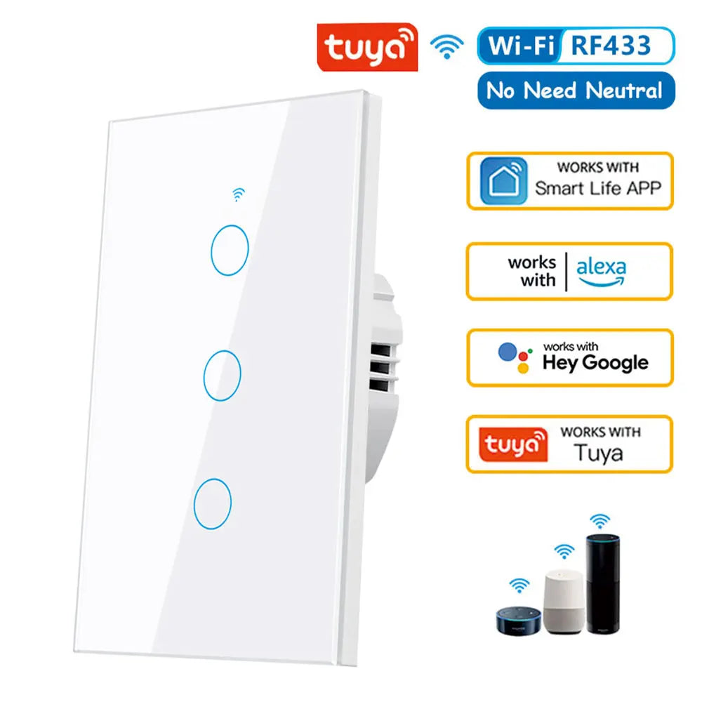 WiFi Smart Touch Sensor LED Light Switch