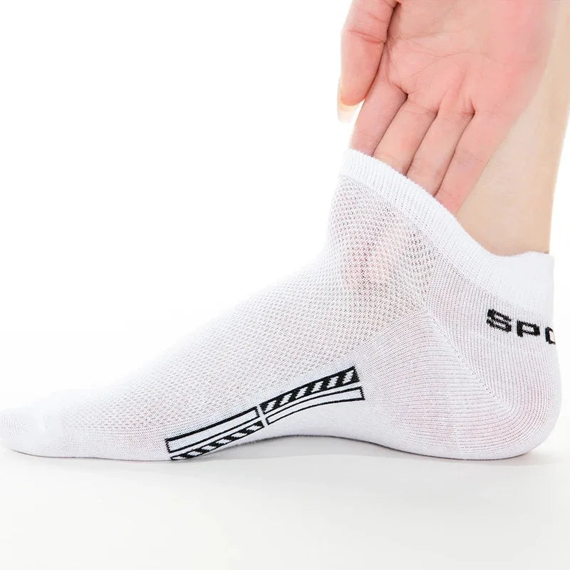 5 Pairs Organic Cotton Men’s Ankle Socks
