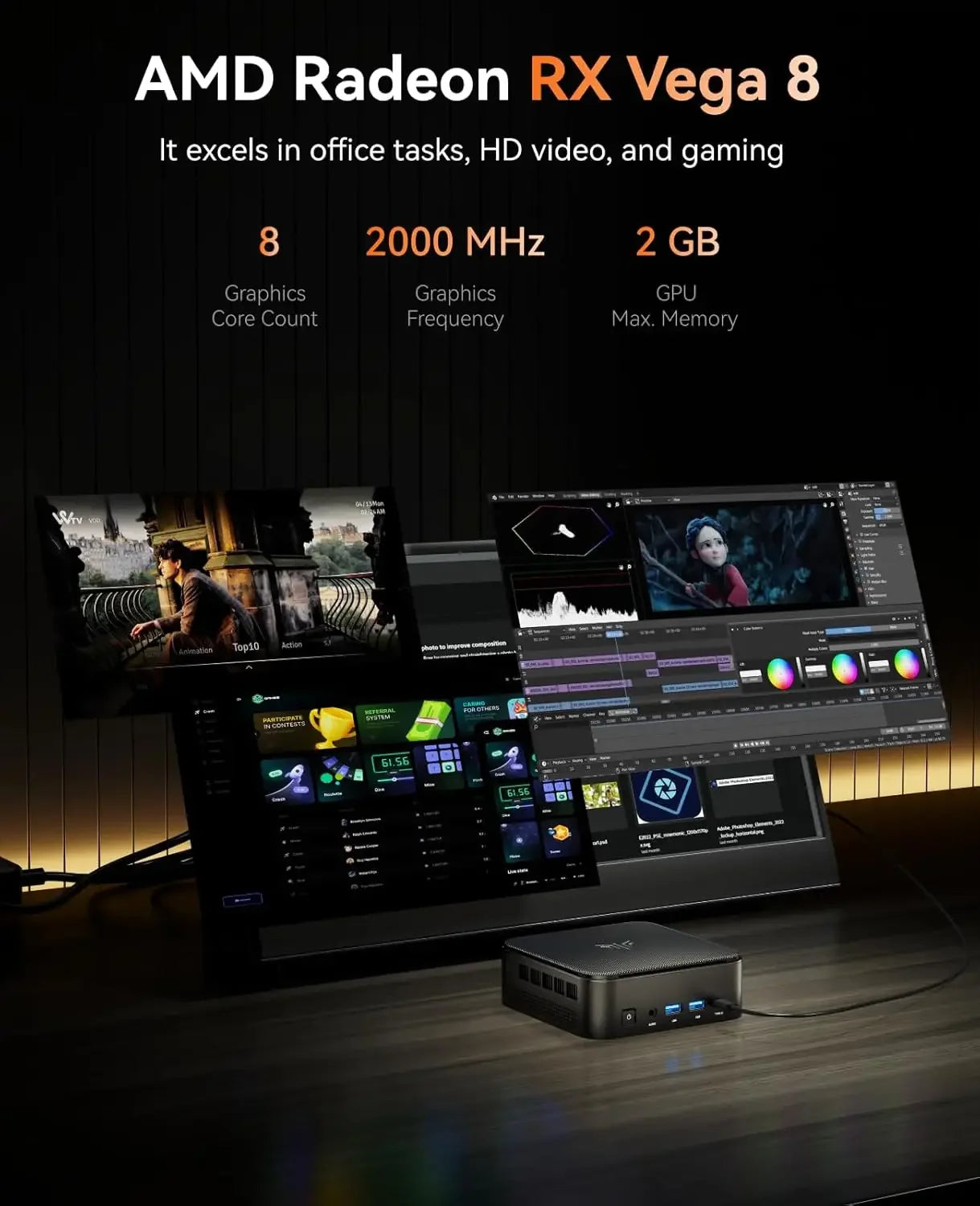 Compact Powerhouse for Work and Play