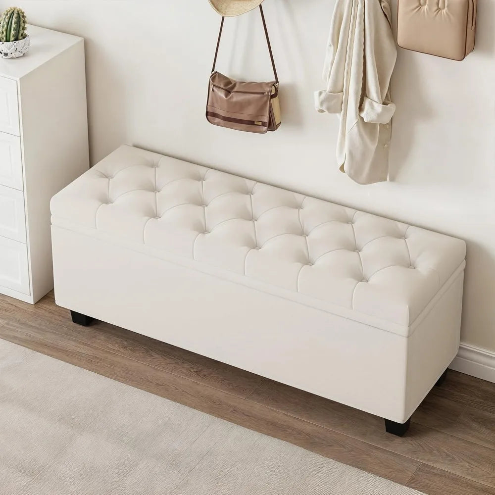 Storage Ottoman Bench with Lift-Top