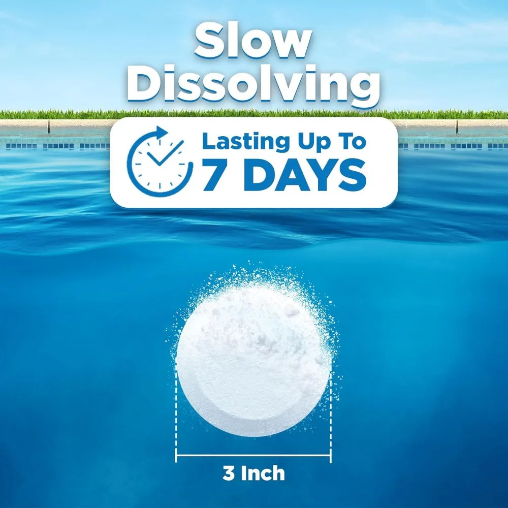 50 lbs. 3" Stabilized Chlorine Tabs