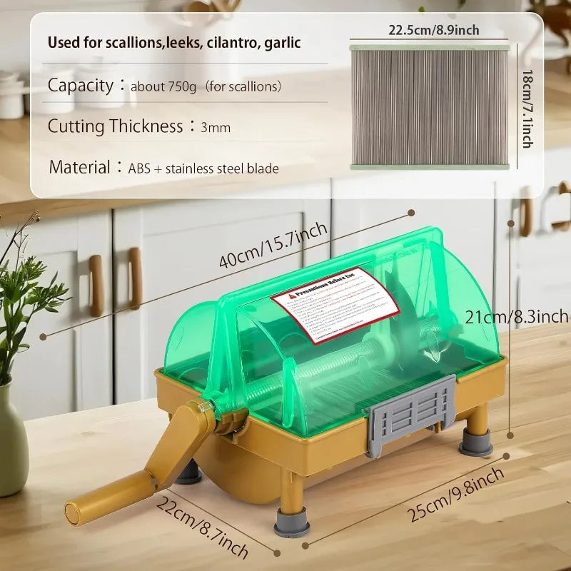 Commercial Hand Scallion Cutter