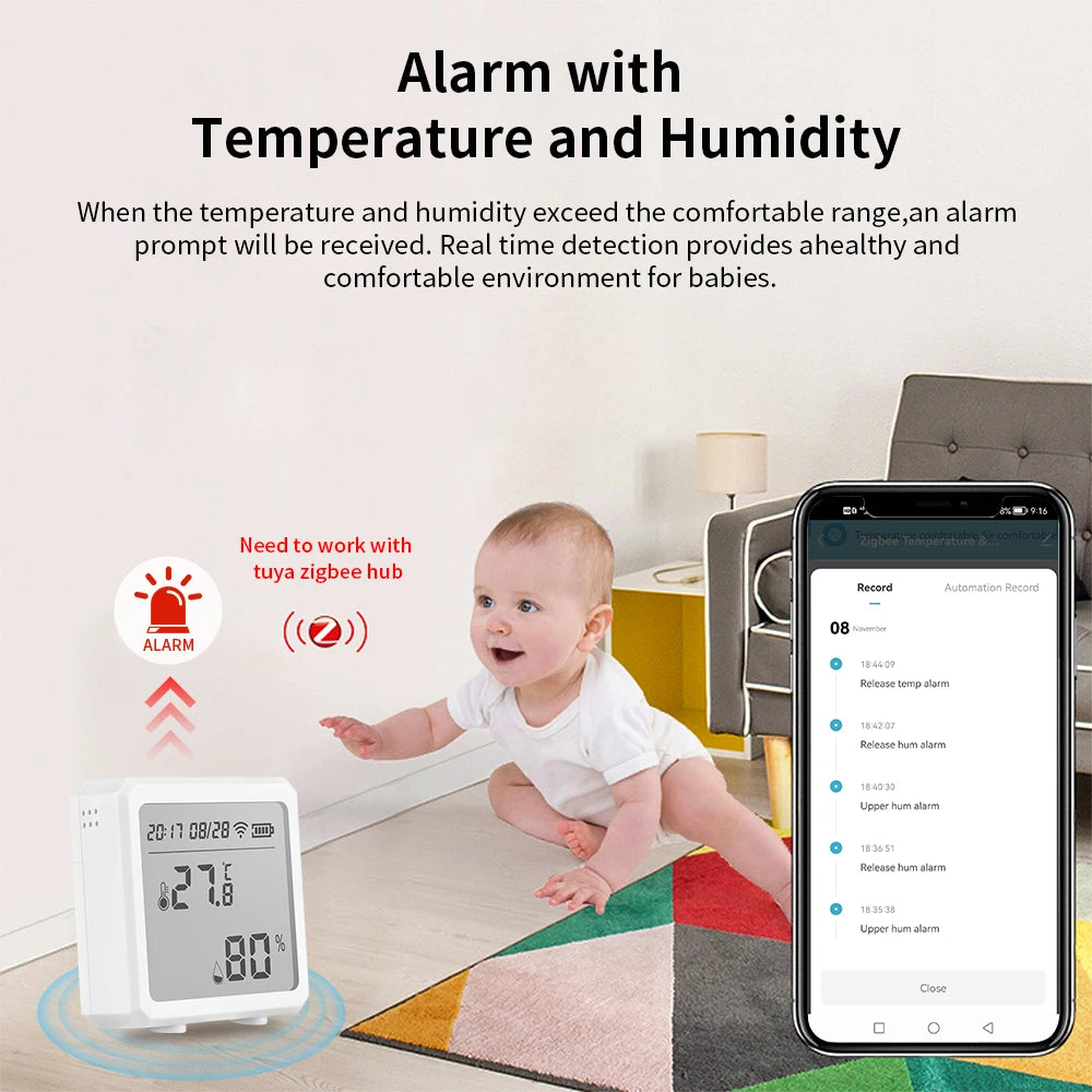 Zigbee Temperature Humidity Sensor
