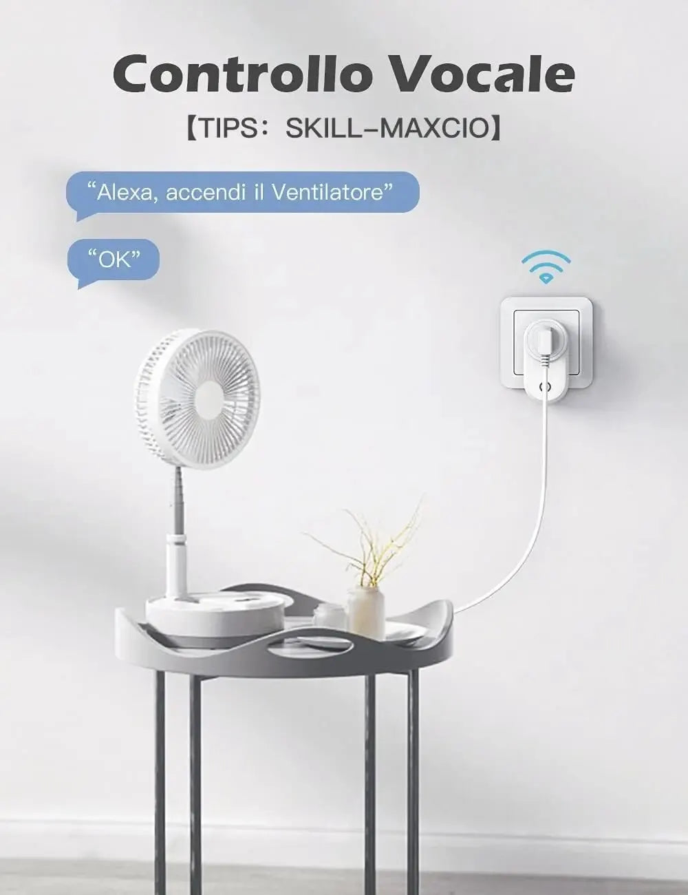 WiFi with Power Monitoring Tuya Smart Socket