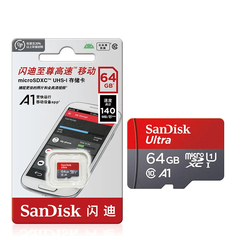 64GB 16GB 32GB Memory Card