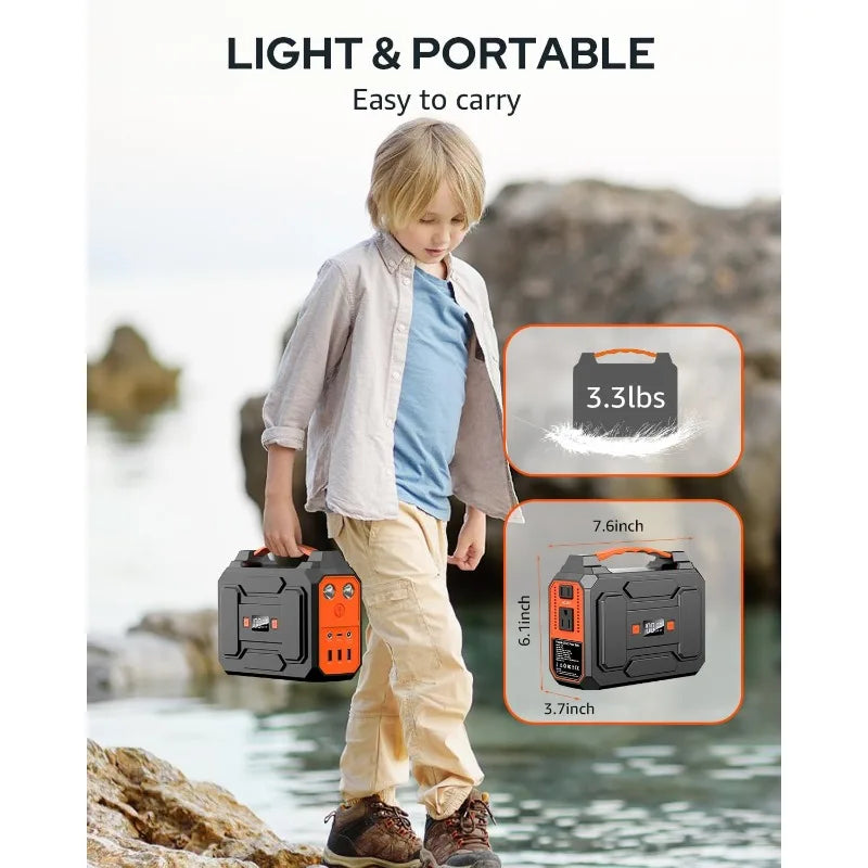 200W Peak Solar Powered Generator