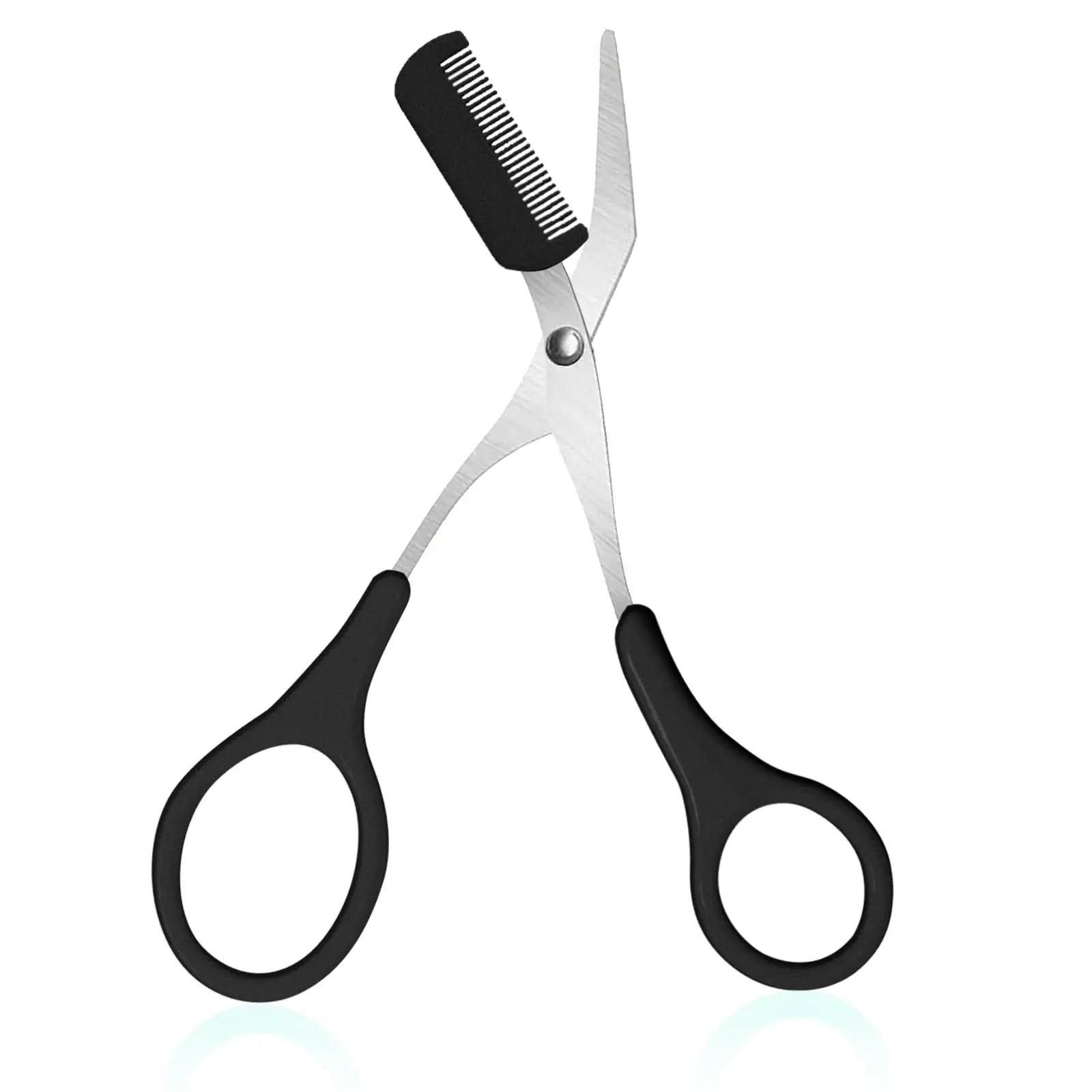 Pink Eyebrow trimming scissors