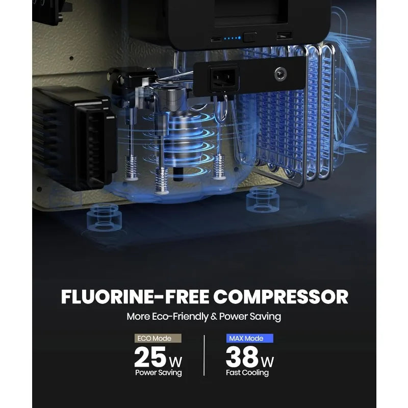 12V Car Refrigerator & Portable Freezer