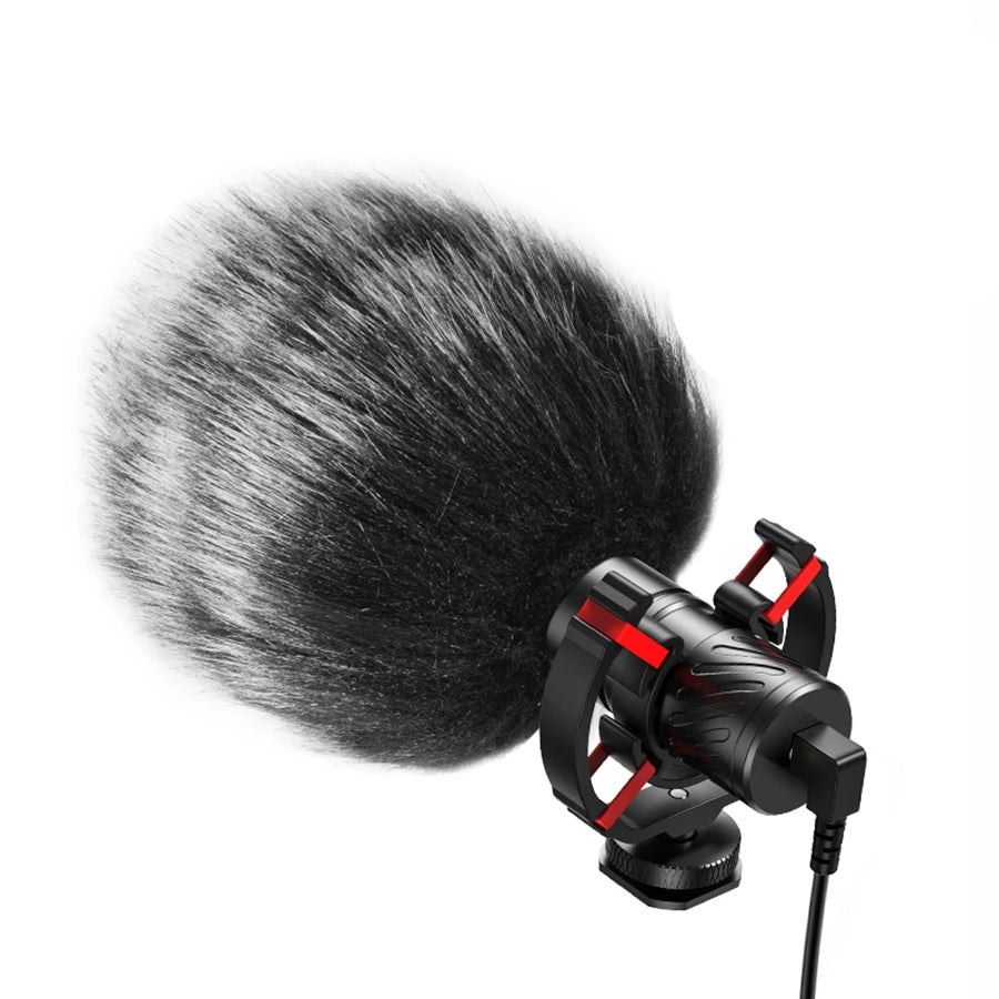 Cardioid Pickup for Camera, Phone, and Vlog Recording