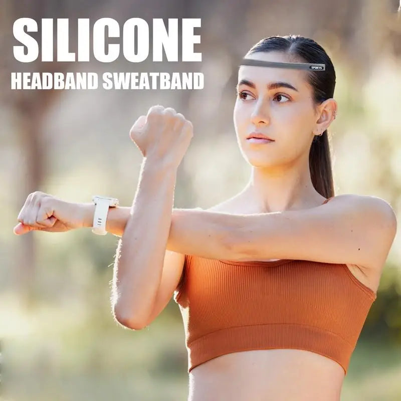 Non-Slip, Super Absorbent & Adjustable Sports Headbands