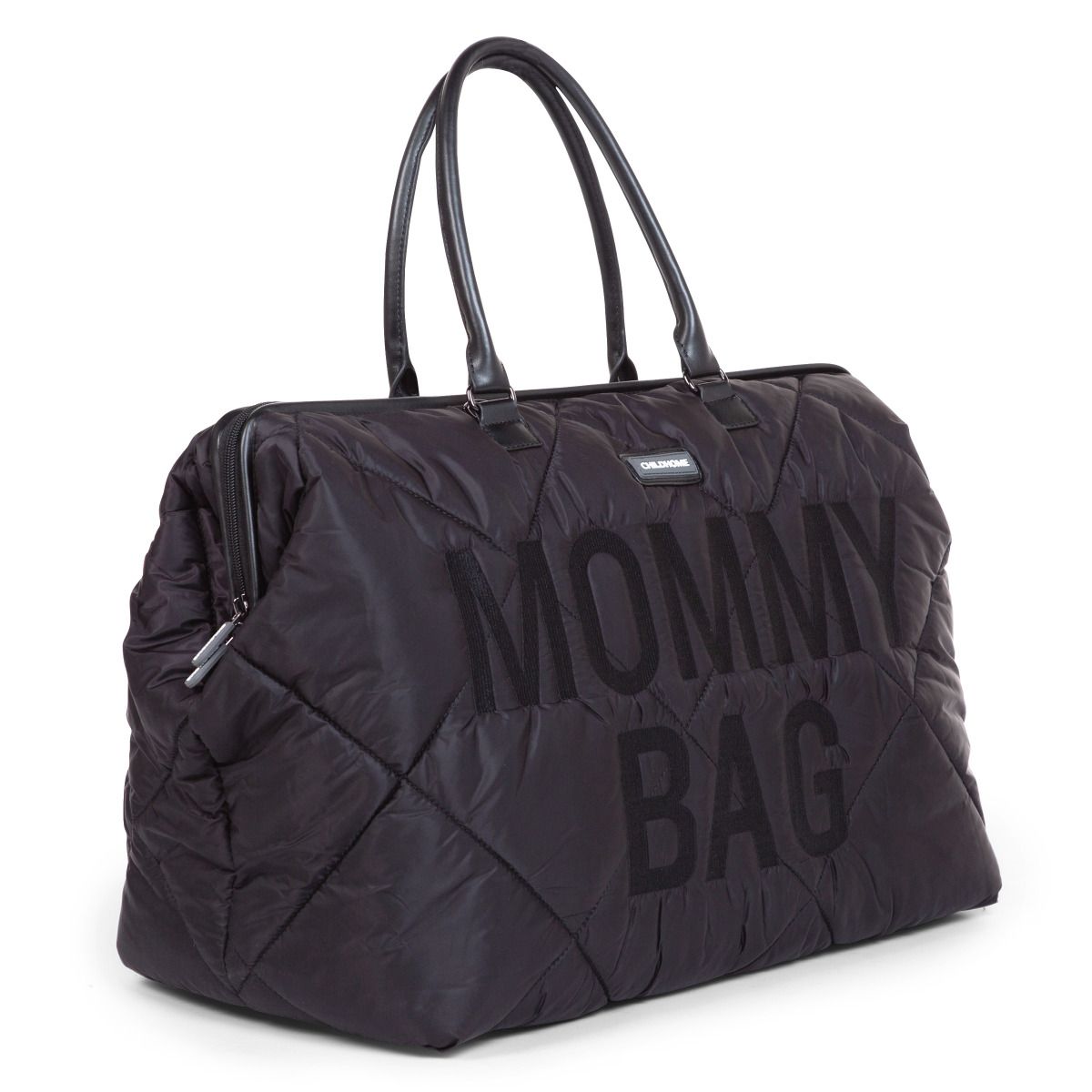 Cloud Comfort Puffer Mommy Bag - Black