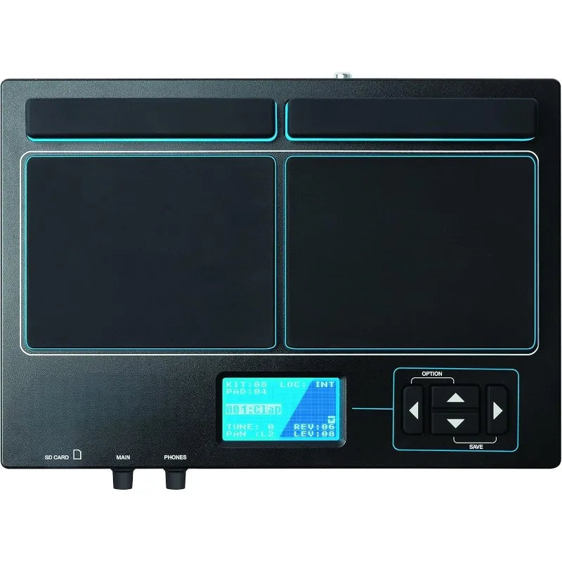 Compact Percussion Triggering Instrument with SD Card Slot