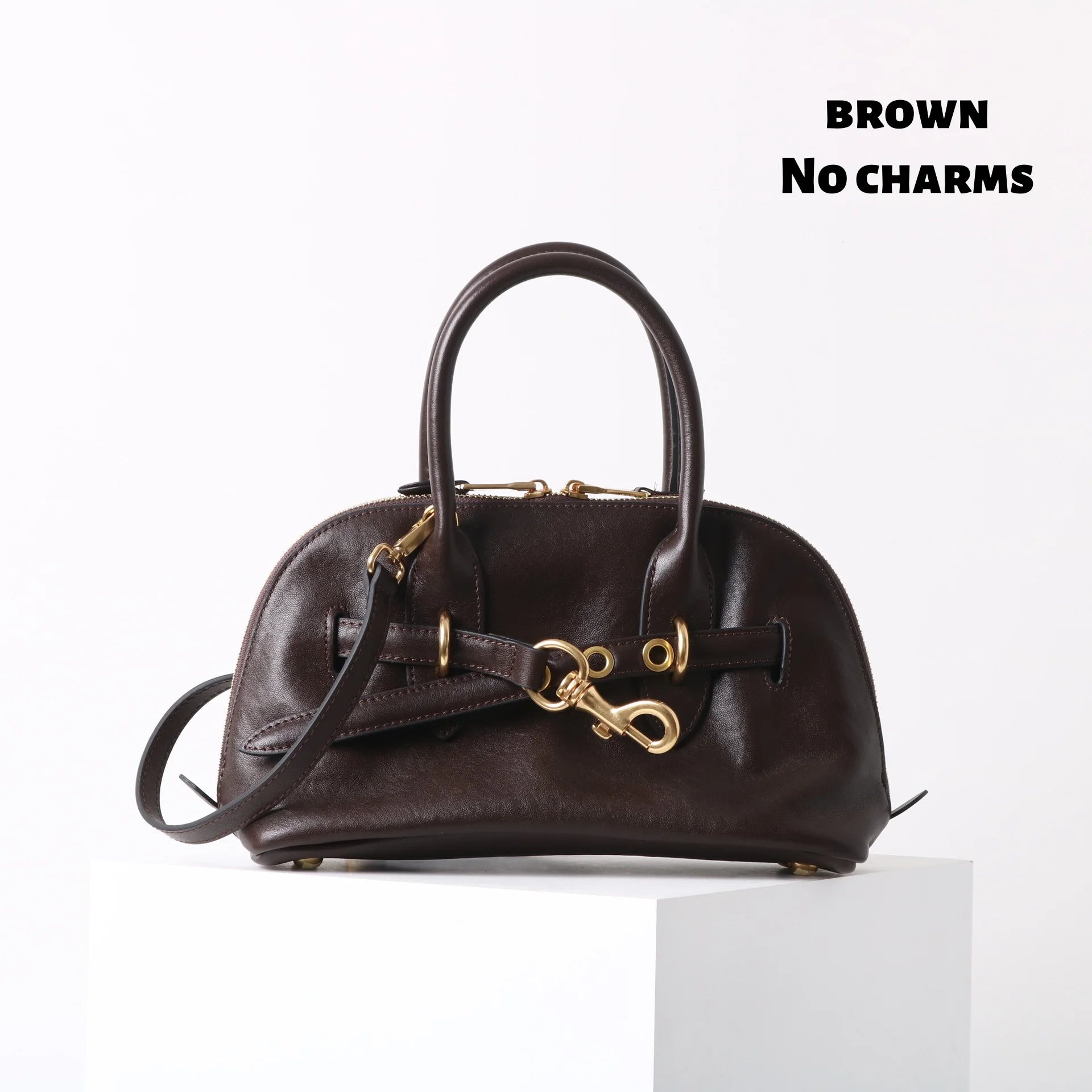 Top-Layer Vegetable-Tanned Sheepskin Handbag