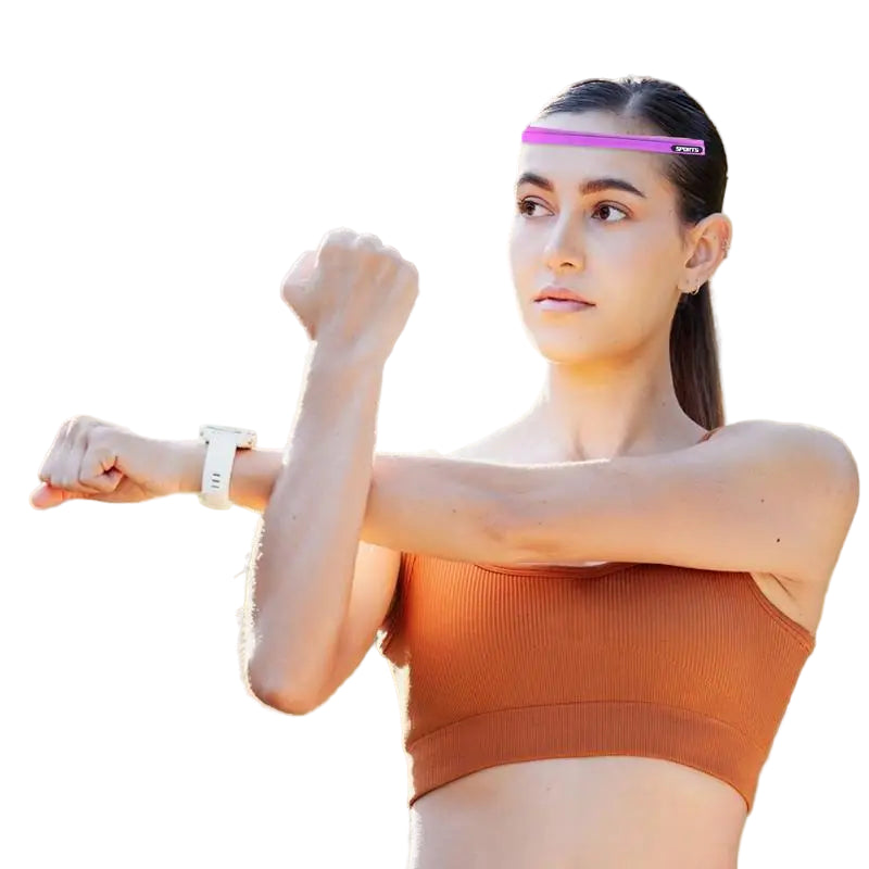 Non-Slip, Super Absorbent & Adjustable Sports Headbands