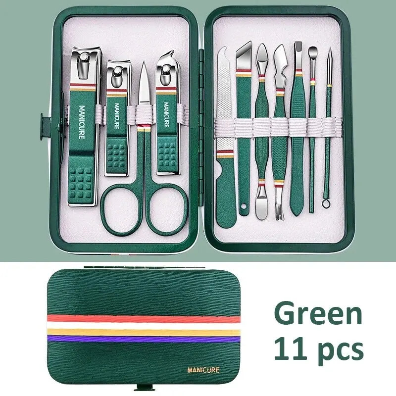 6-18Pcs Portable Manicure Sets