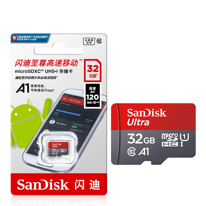 64GB 16GB 32GB Memory Card