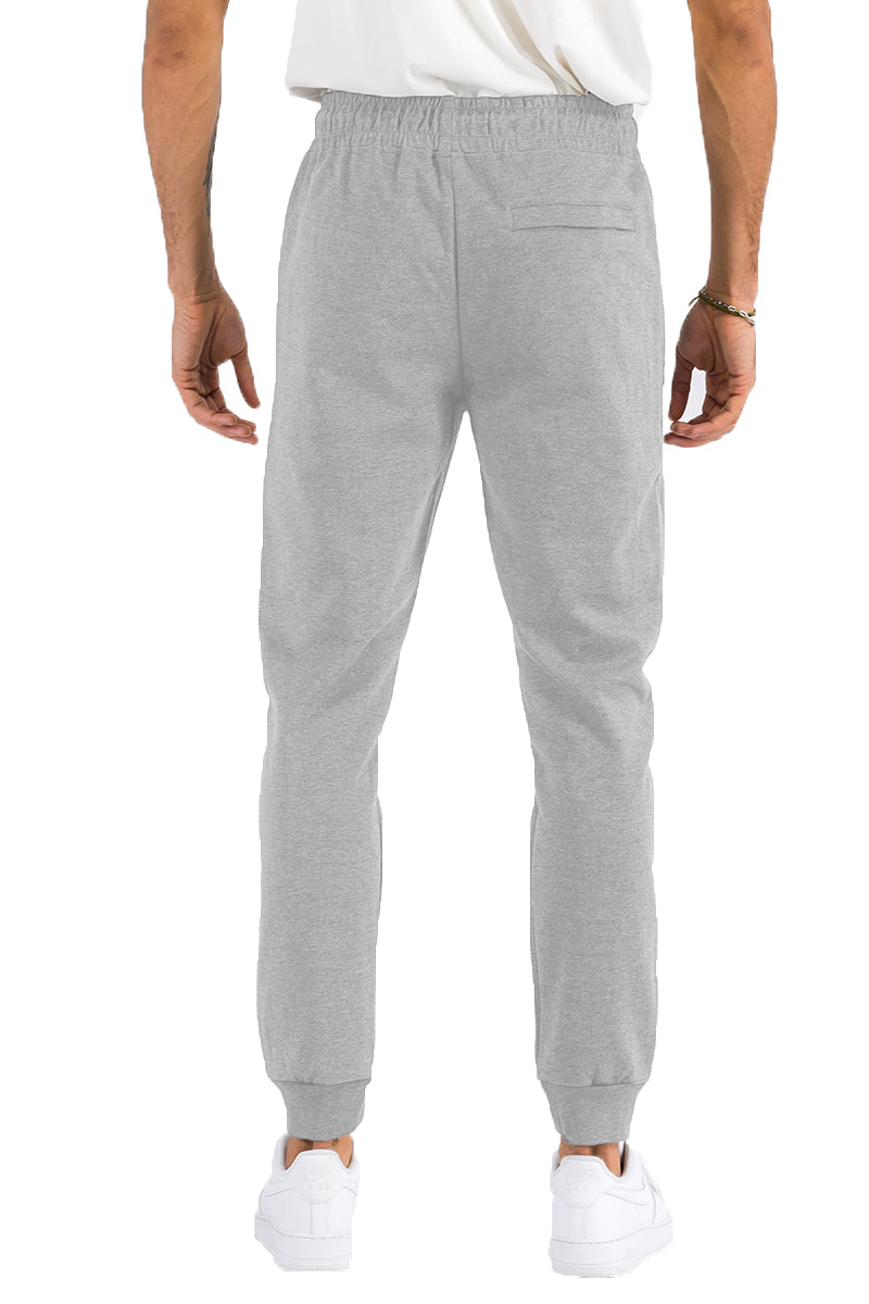 Heathered cotton sweats