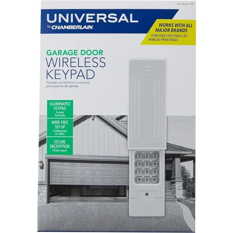 2.0 Compatible Garage Door Opener Keypad