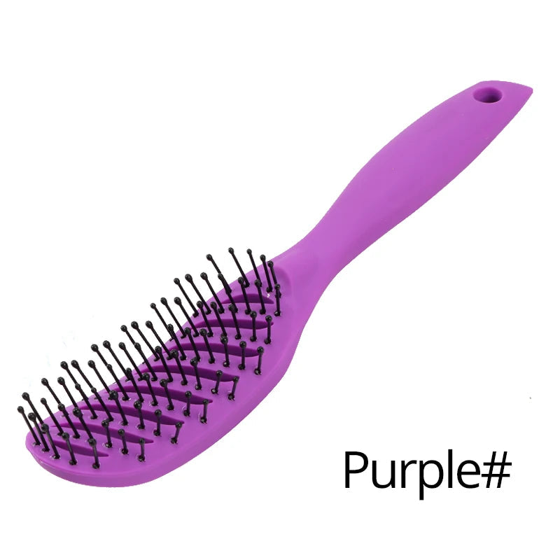 Curly Hair Styling & Scalp Massager Brush