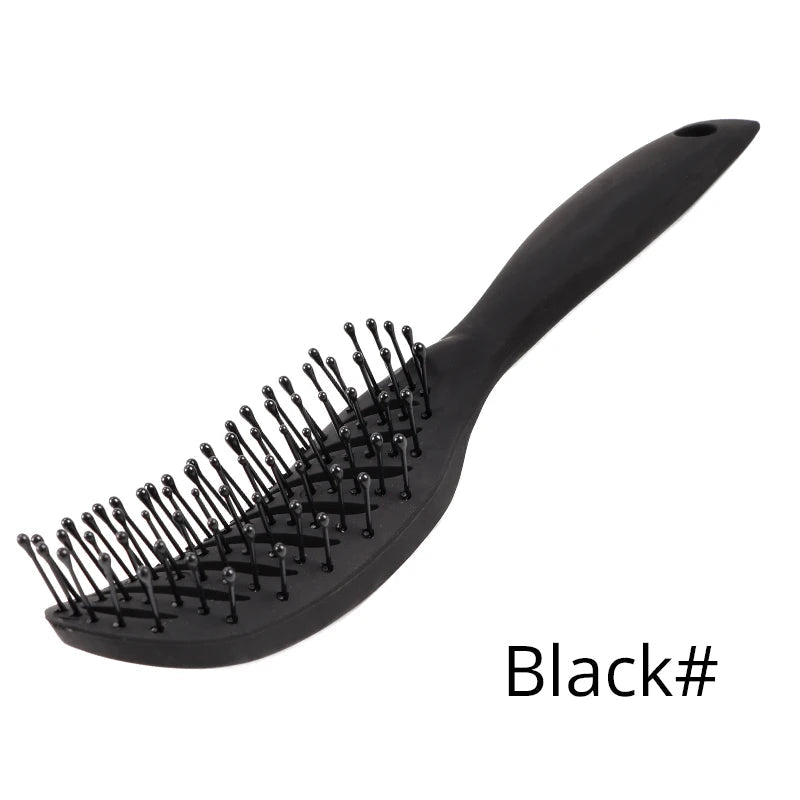 Curly Hair Styling & Scalp Massager Brush