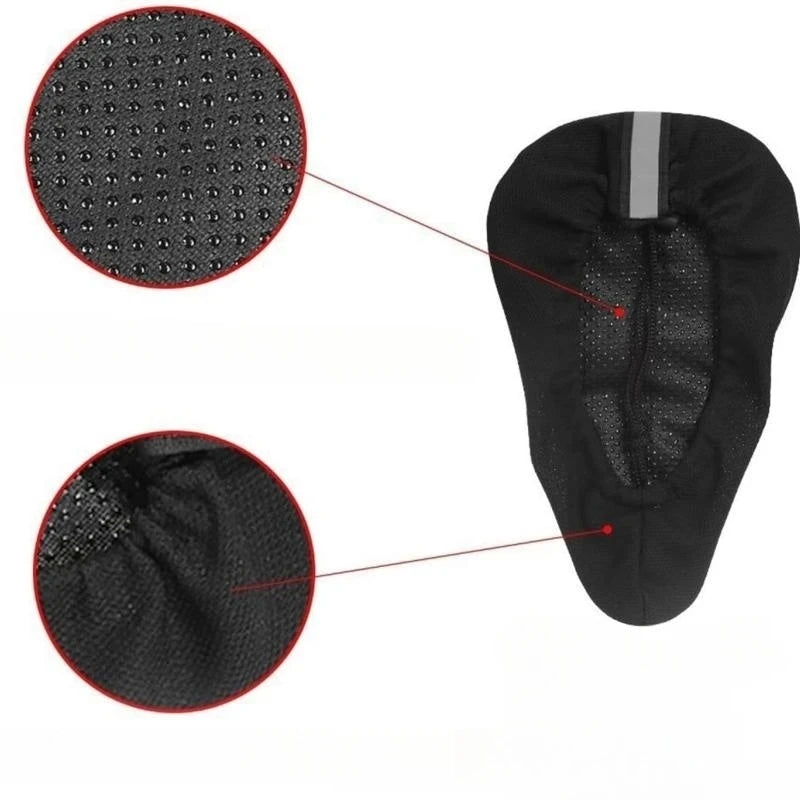 Soft 3D Padded Bike Saddle Seat Cover