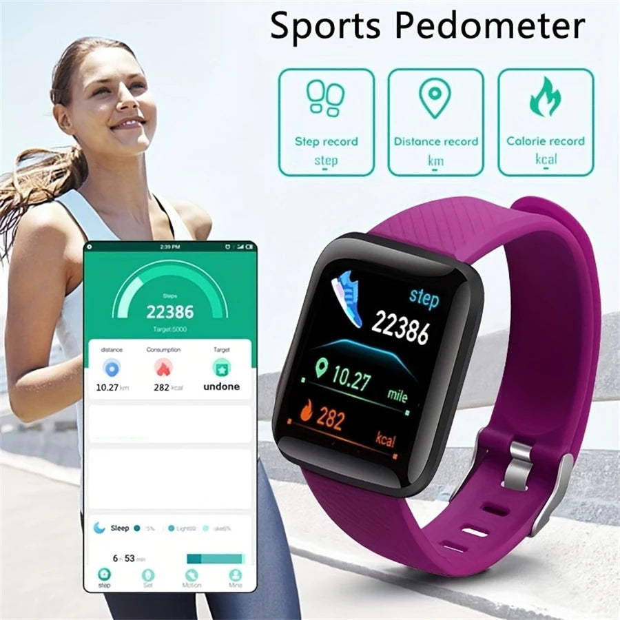Fitness Monitor, Message Alerts, and Activity Smartwatch