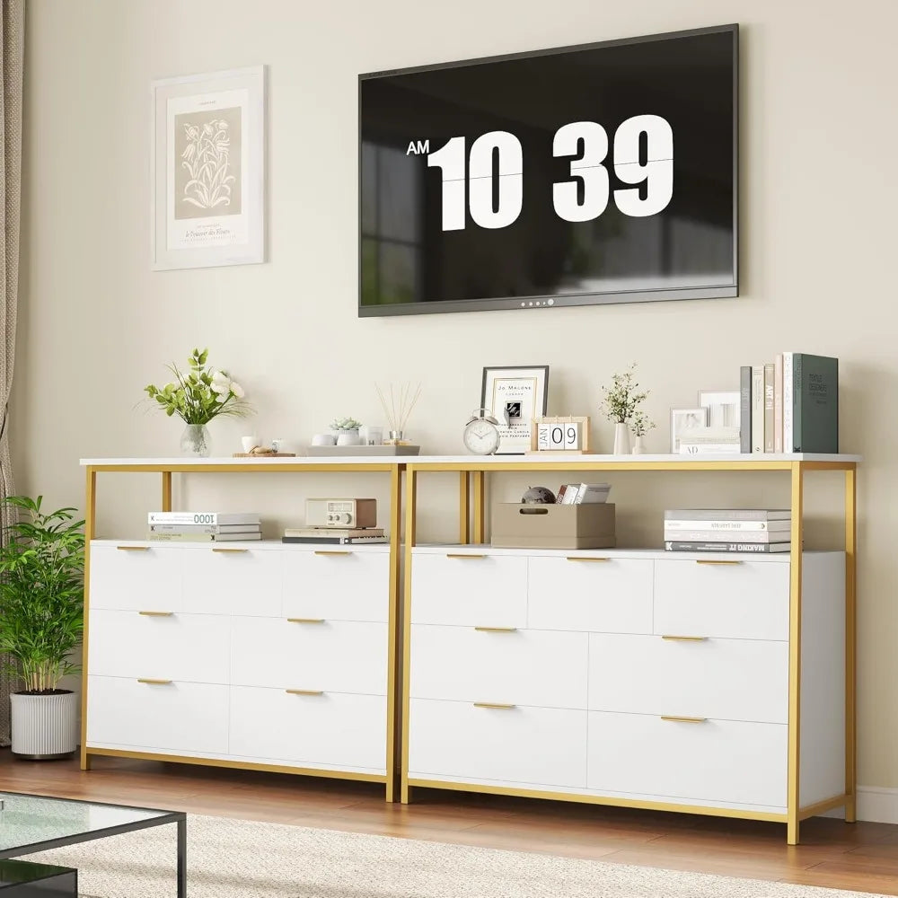 Modern 7-Drawer Dresser