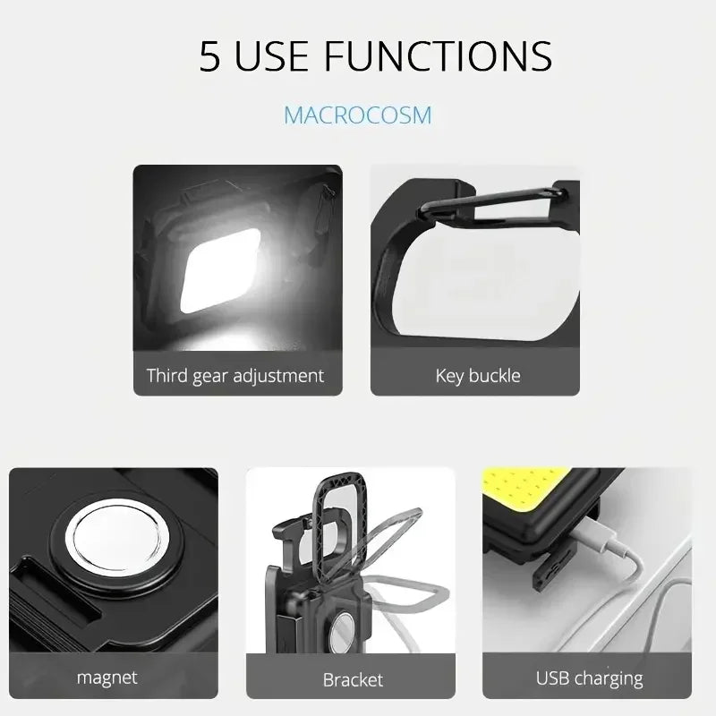 Convenient Carry-on Keychain Camping Light