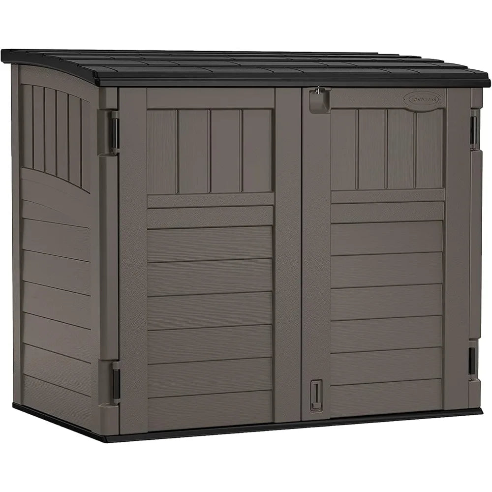 Horizontal Utility Shed for Backyard & Garden