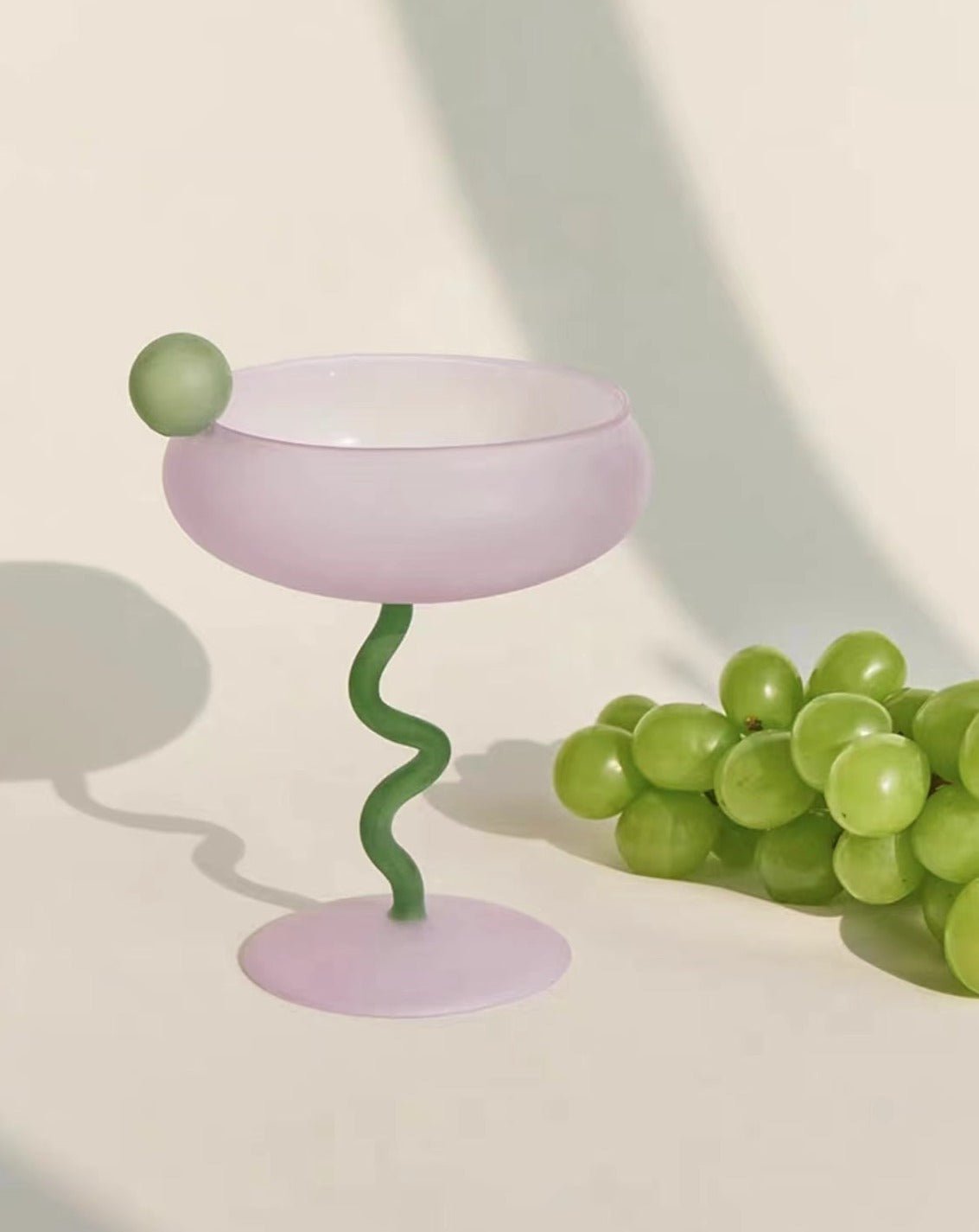 Jelly Bean Wine Glass